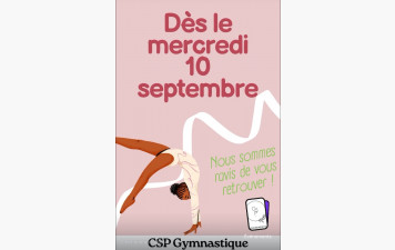 REPRISE DES ENTRAÎNEMENTS 